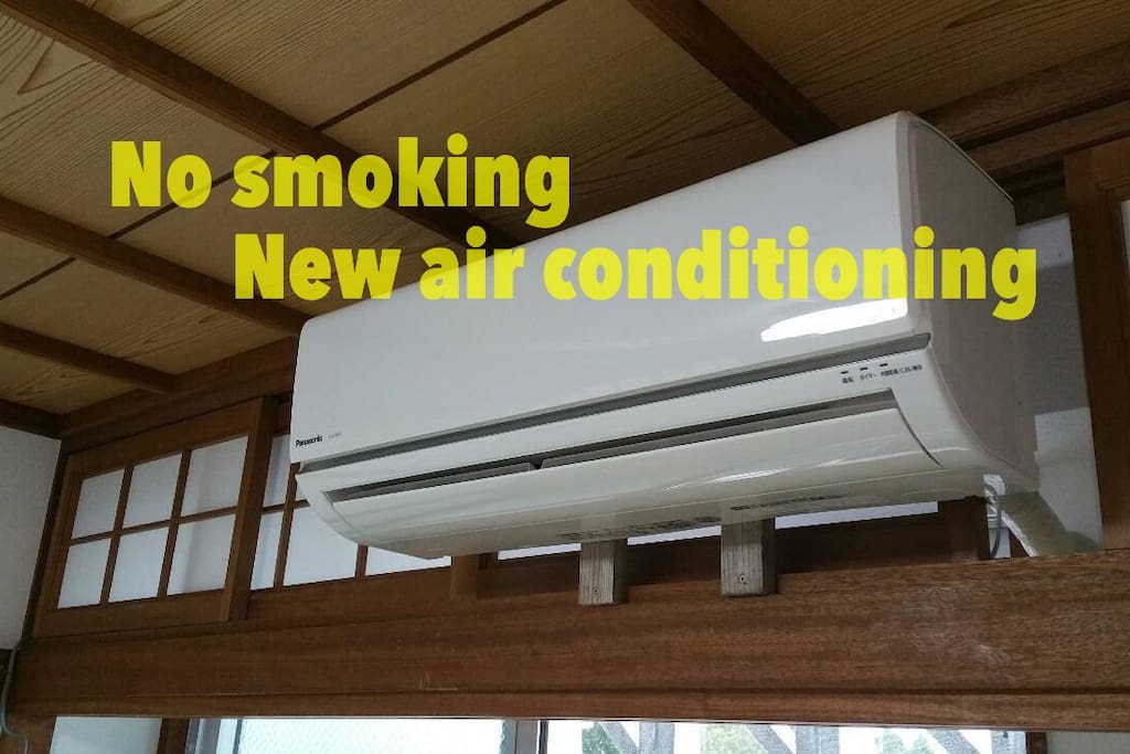 Air conditioner : Clean / non smoking
