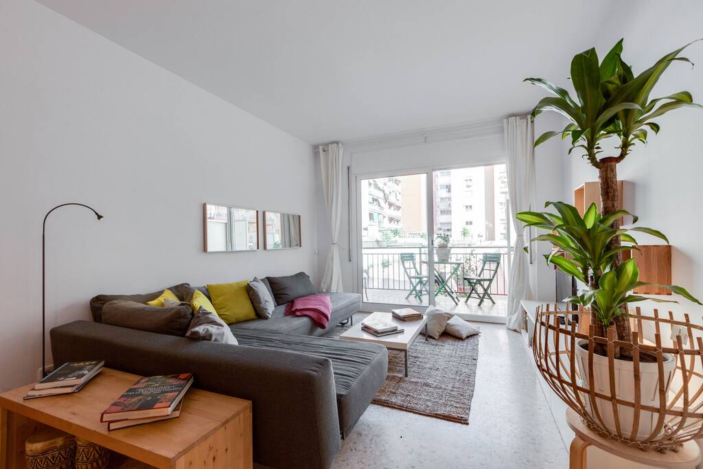 Bright living room