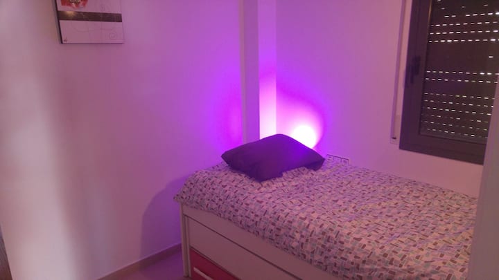 Camera con letto estraibile