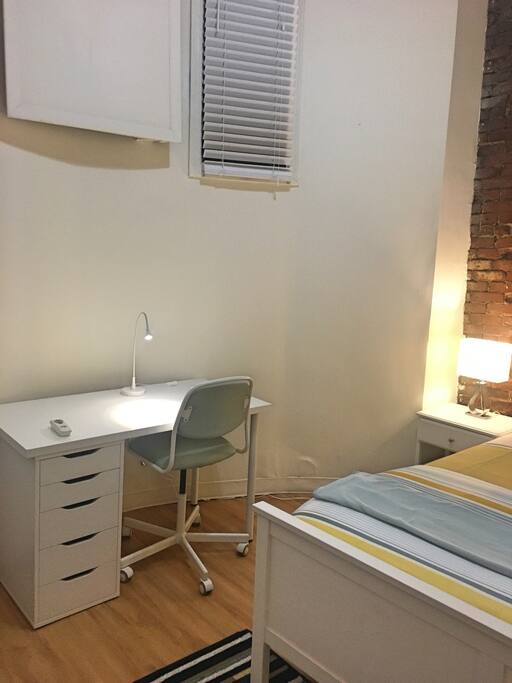 Office desk at bedroom