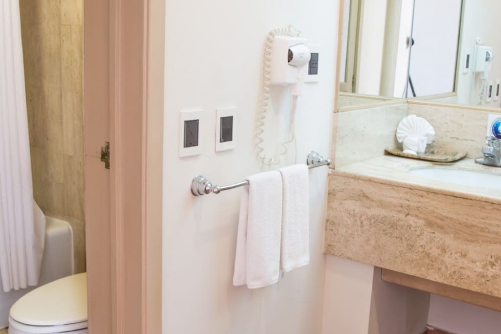2 large bathrooms
