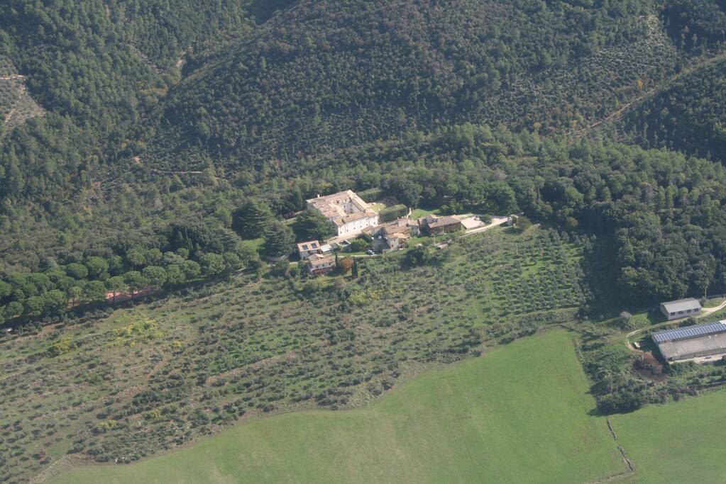 Vista aerea della proprietà