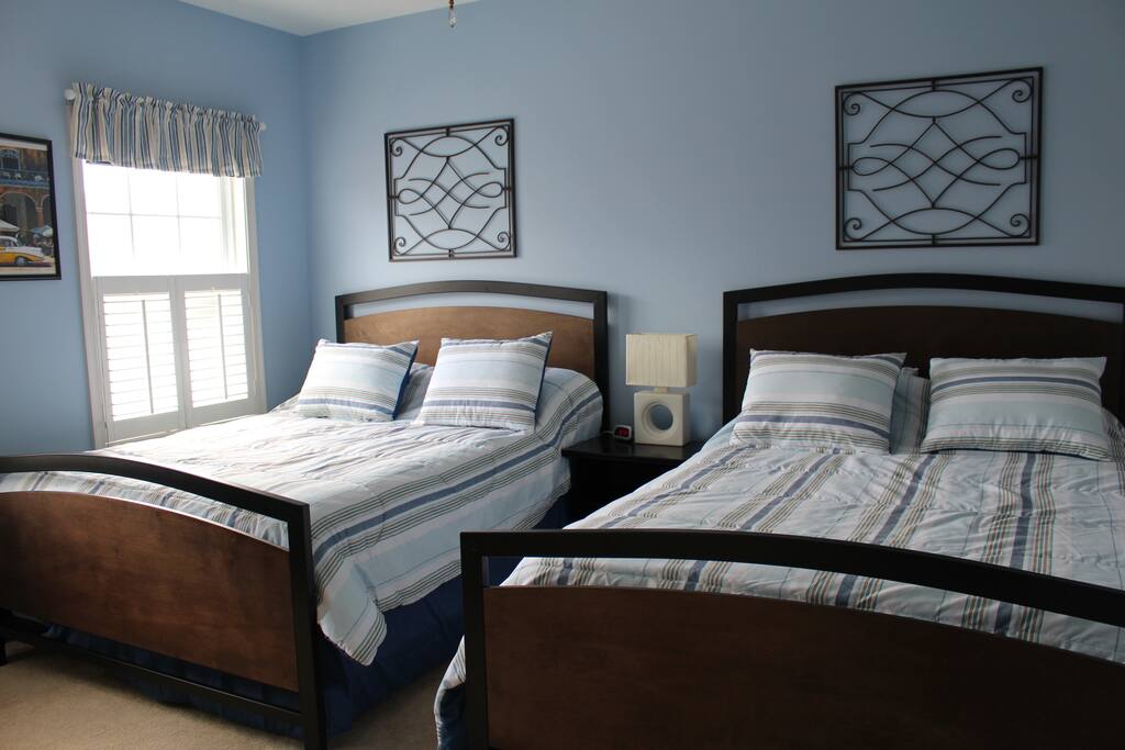 Two full size beds