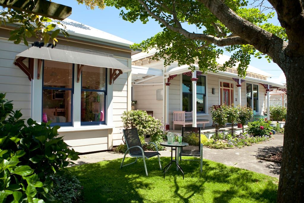 Enjoy our tranquil gardens with a glass of wine or a good book.