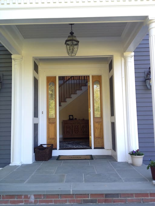 This is the front door.