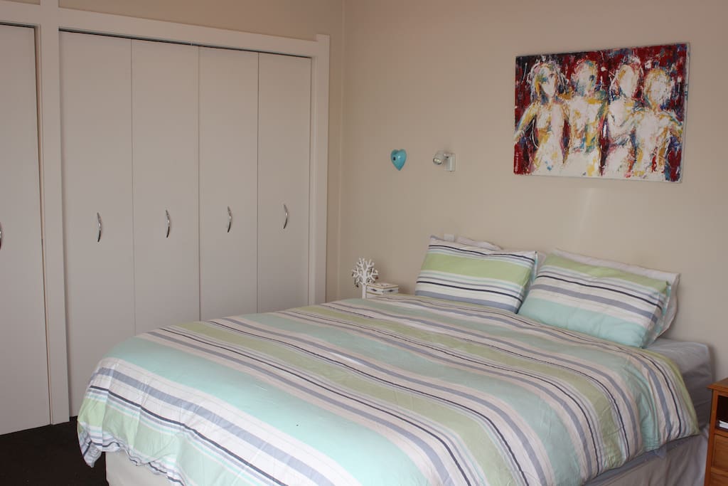 Upstairs bedroom with ensuite