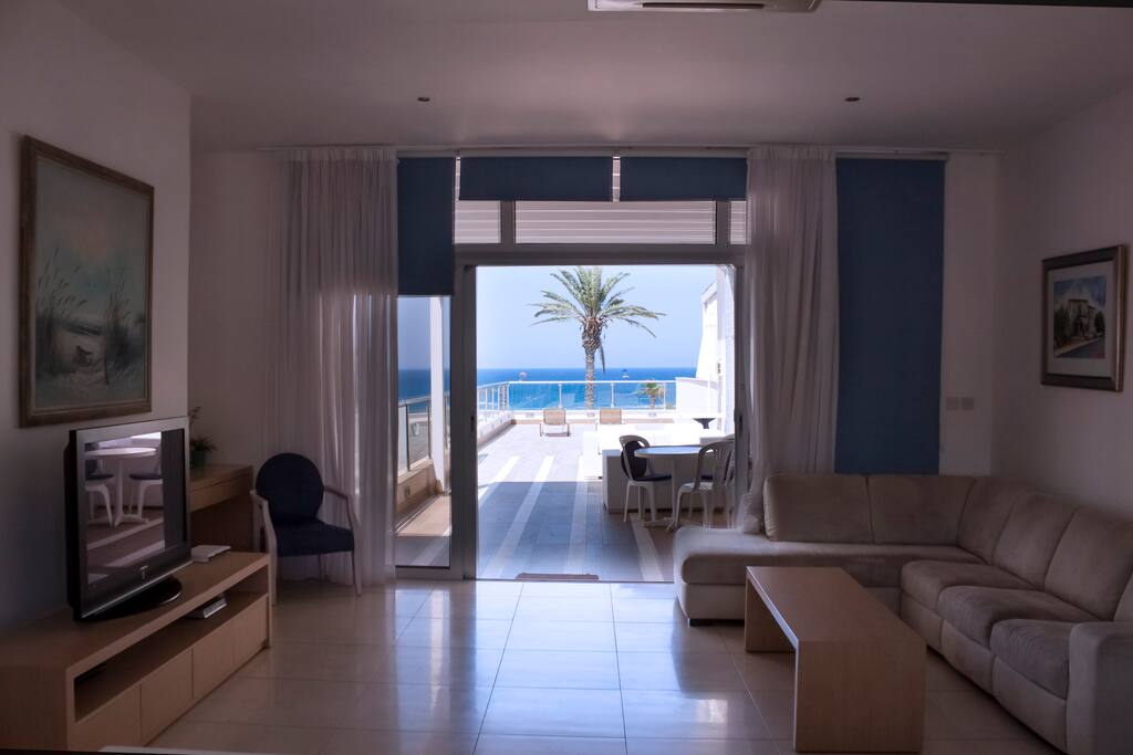 Balcony with sea view