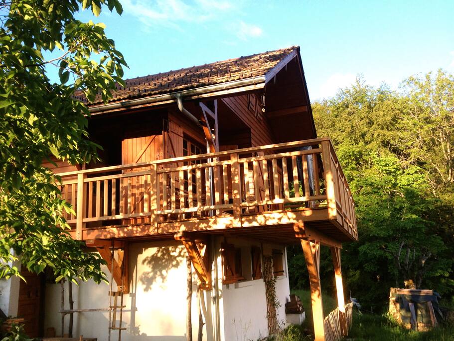 Façade ouest - balcon