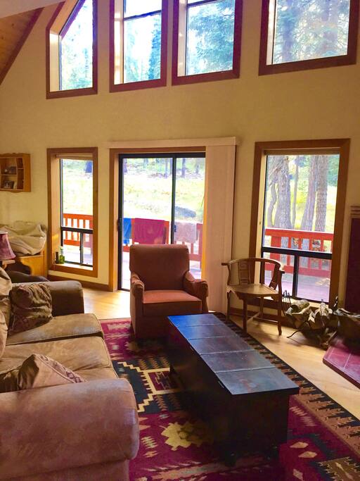 The living room