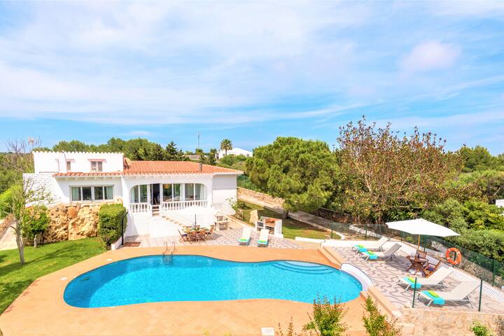 ☀Villa Roqueta☀great pool☀free WiFi & AC☀