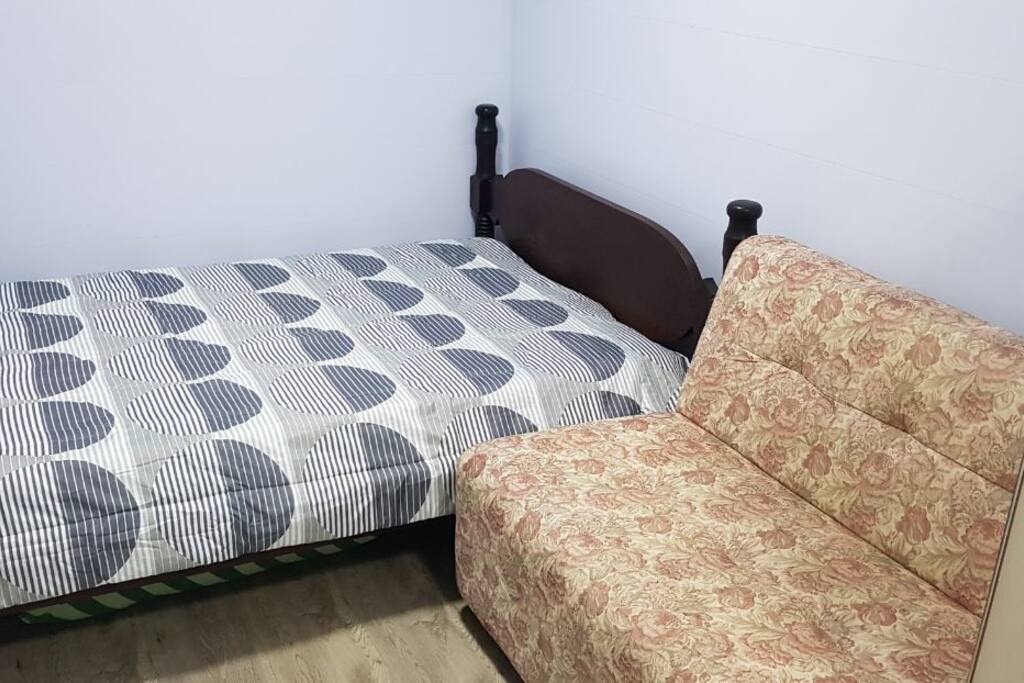 Cama e sofá-cama
