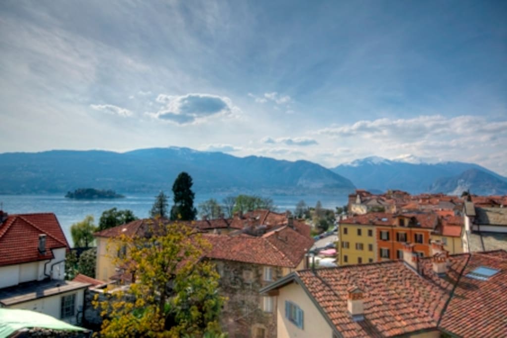 Vista panoramica dal balcone