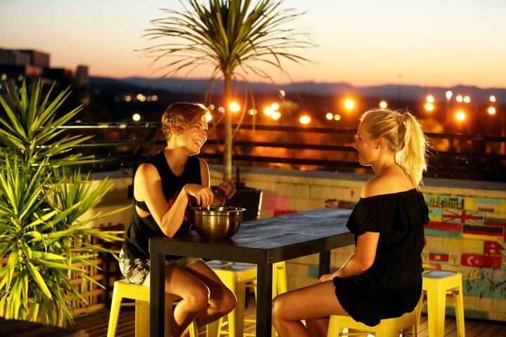 Comfy Bed in a 10-Share Mixed Dorm