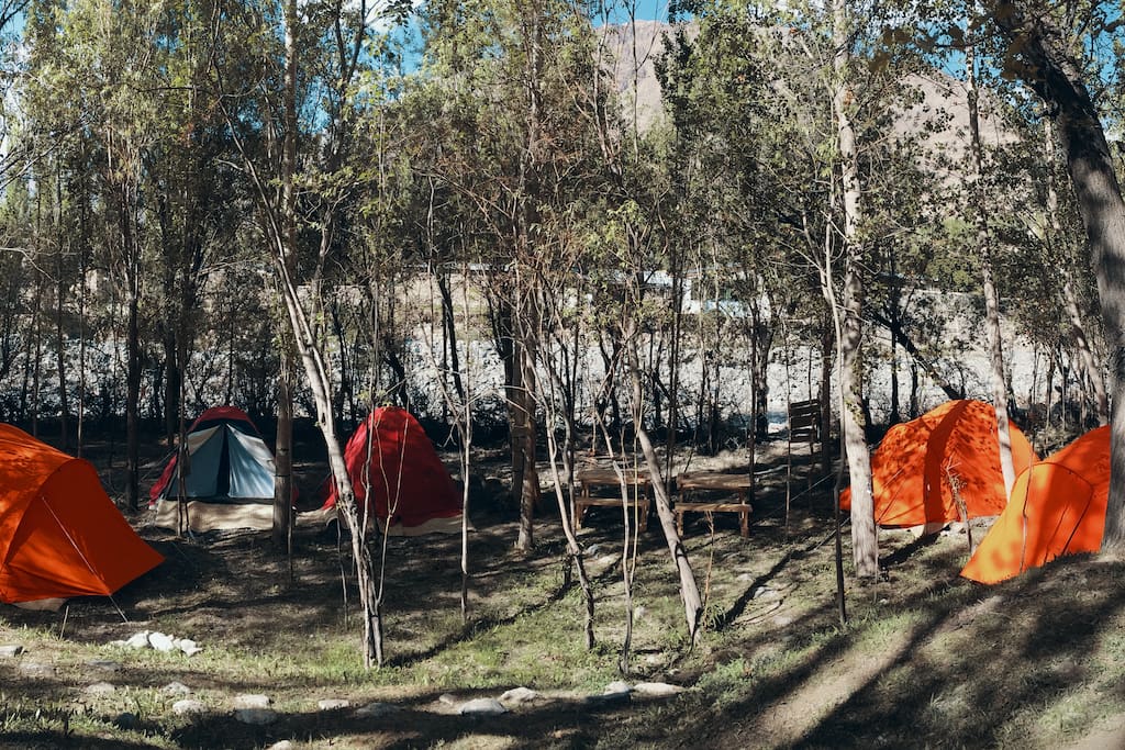 the campsite