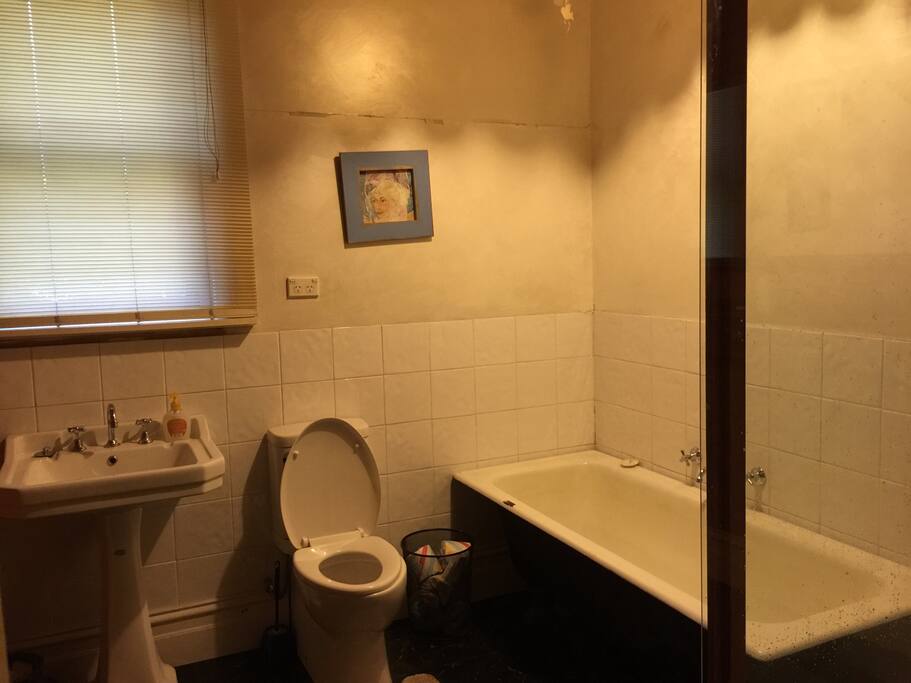 Big shared bathroom