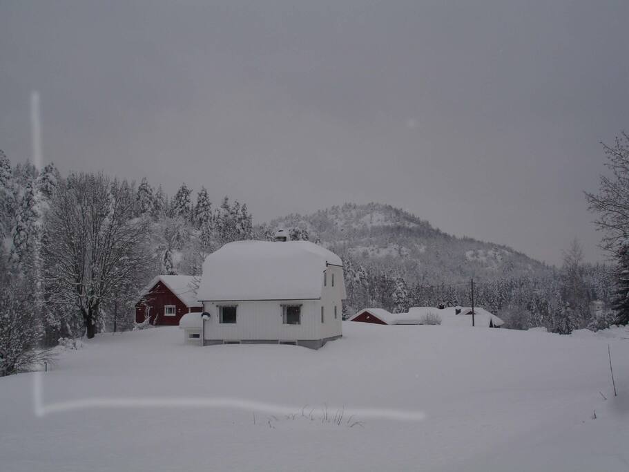 Frolandhouse in winter