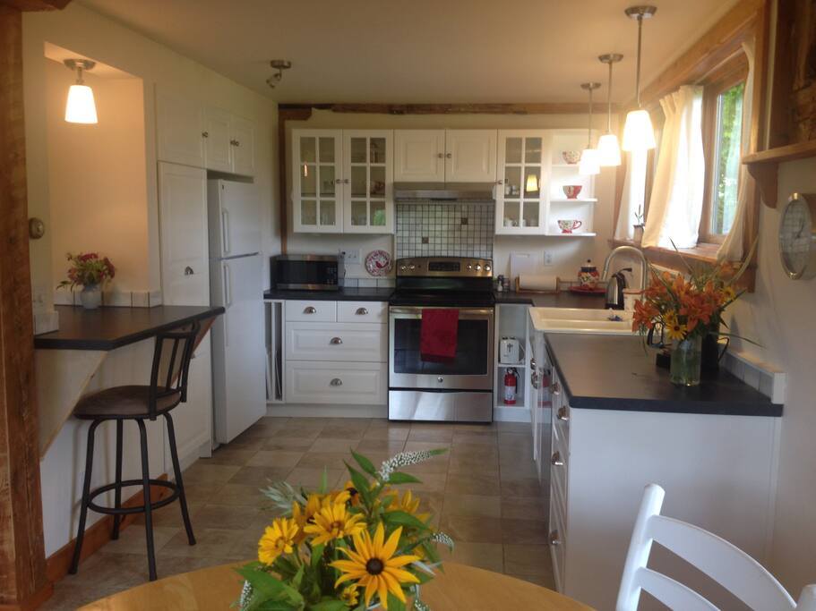Fully equipped kitchen