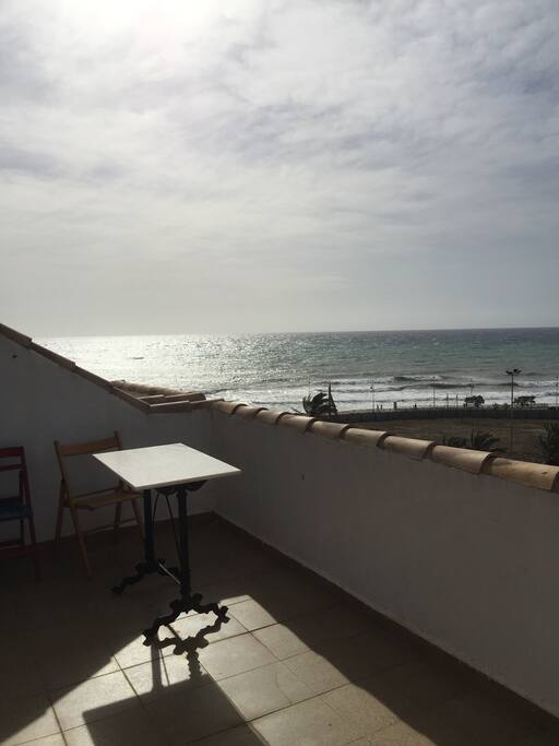 seaview from the upper terrace