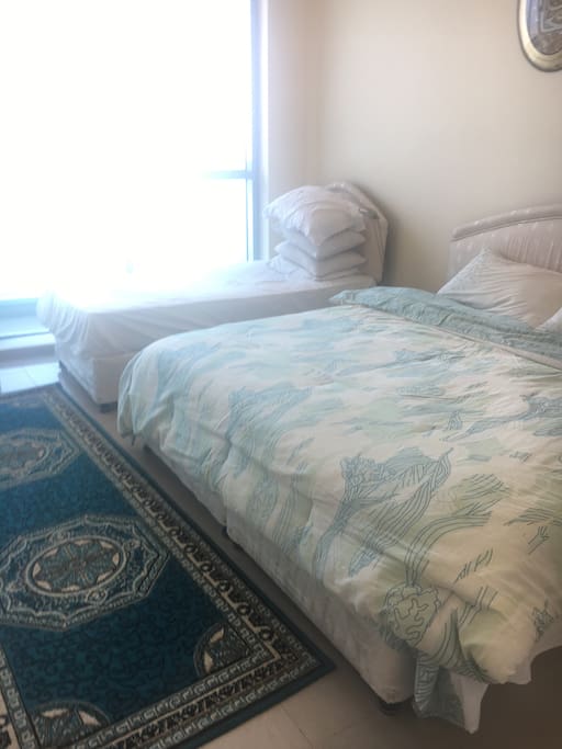Double Bed & Single Bed