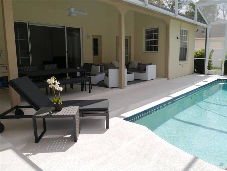 Enjoy the sun or hang out in the shade.