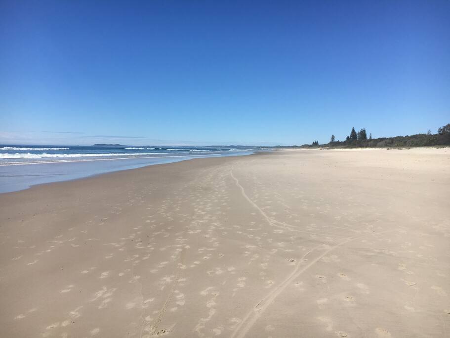Endless stretches of beautiful beaches