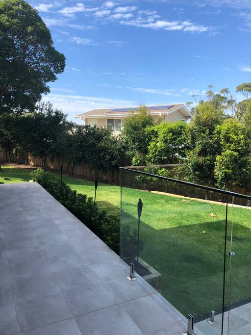 Large garden