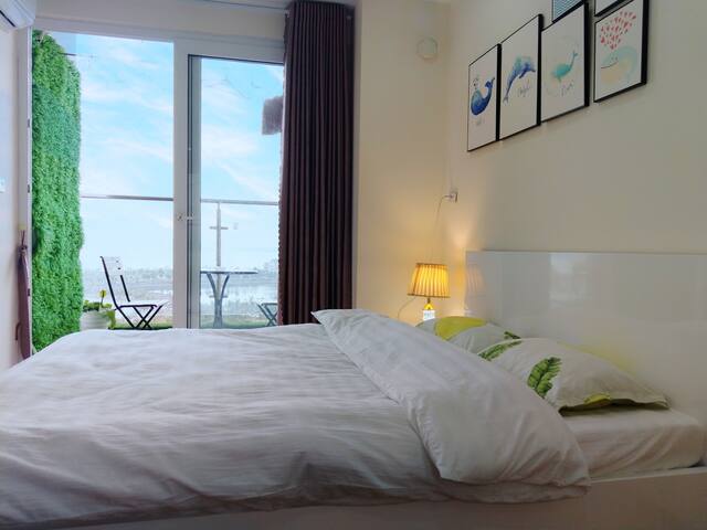 2 Seaview Bedroom- Halong Windy house-5m go to sea