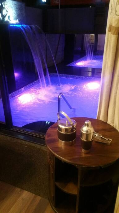 Pool from living room