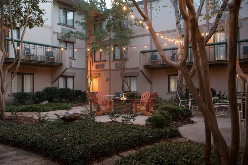 Courtyard with Fire Pit