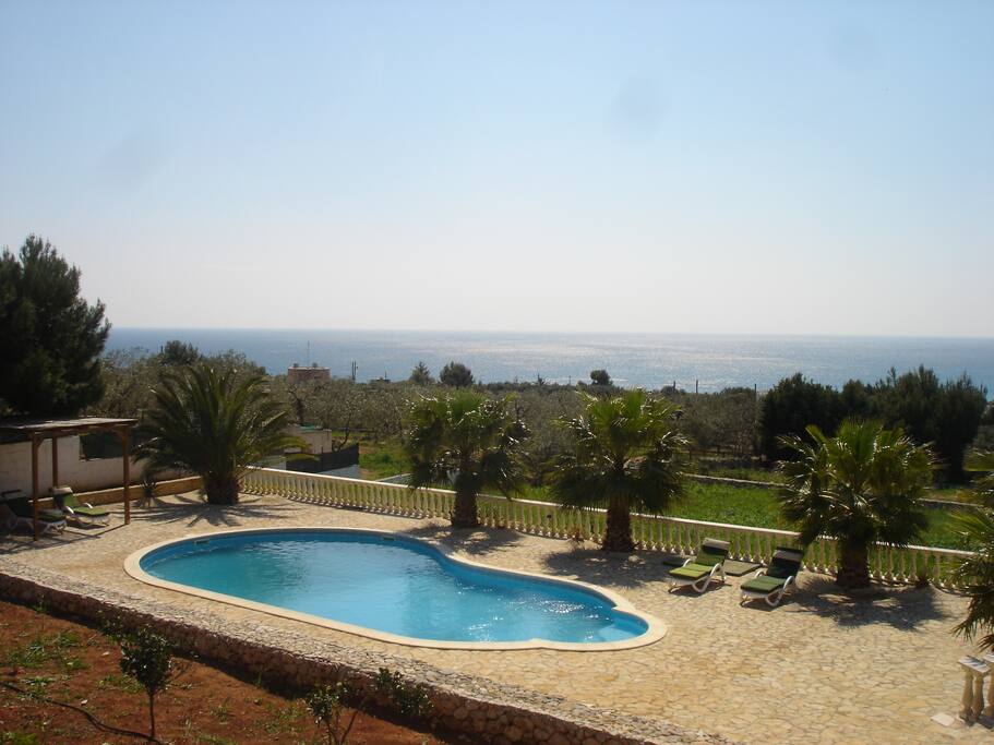 View from roof terrace