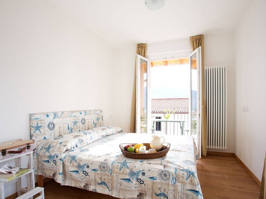 The master bedroom