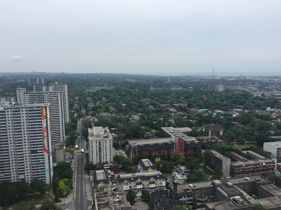 View from balcony
