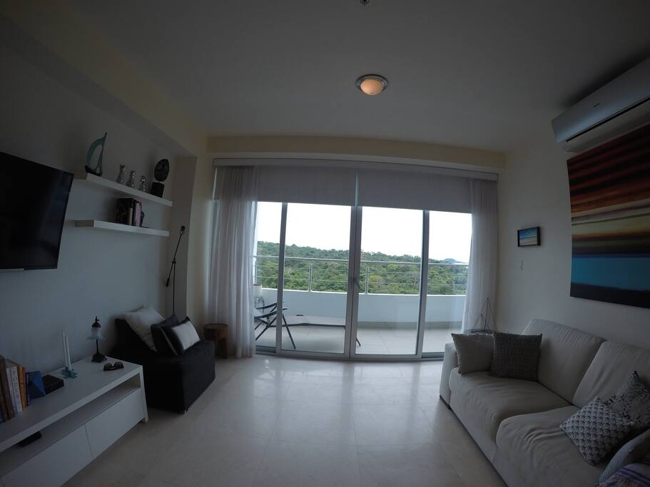 Sala y Balcon