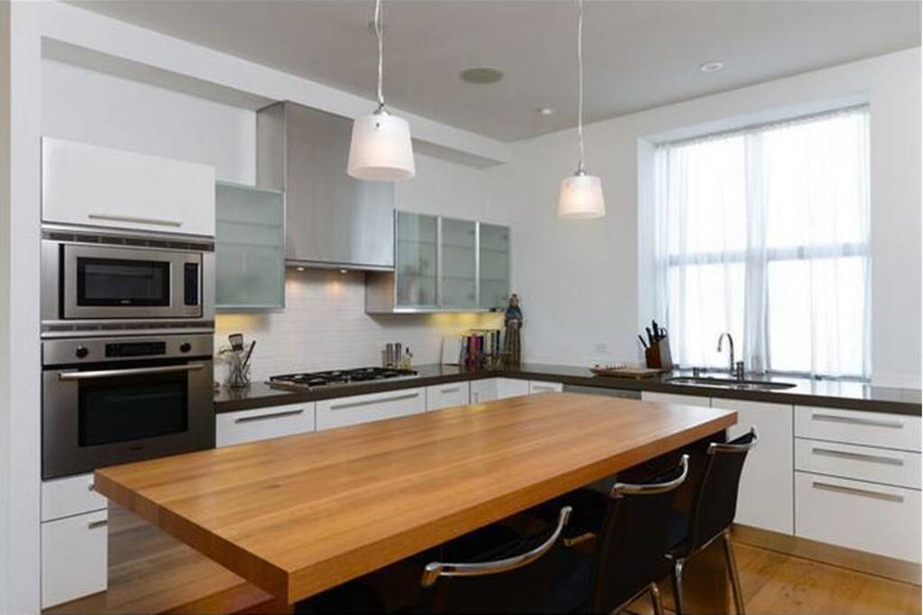 Modern spacious kitchen