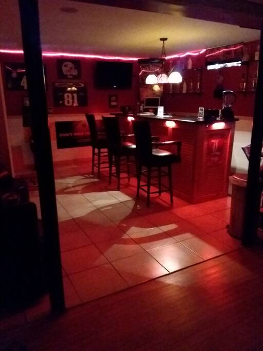 Bar in Basement