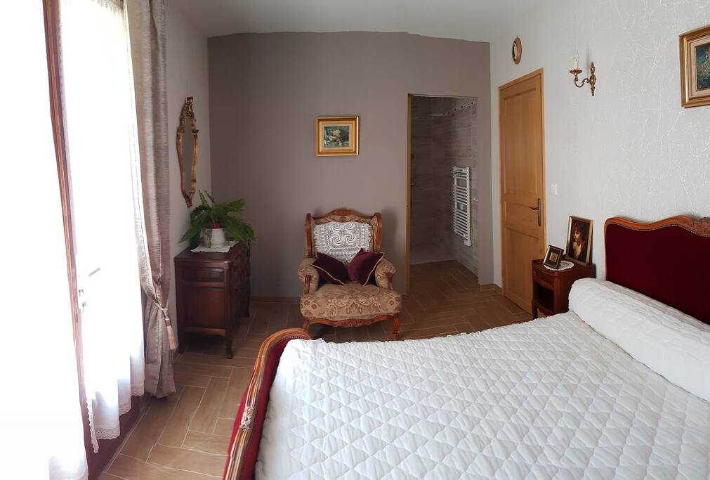 Chambre Sud, Lit double