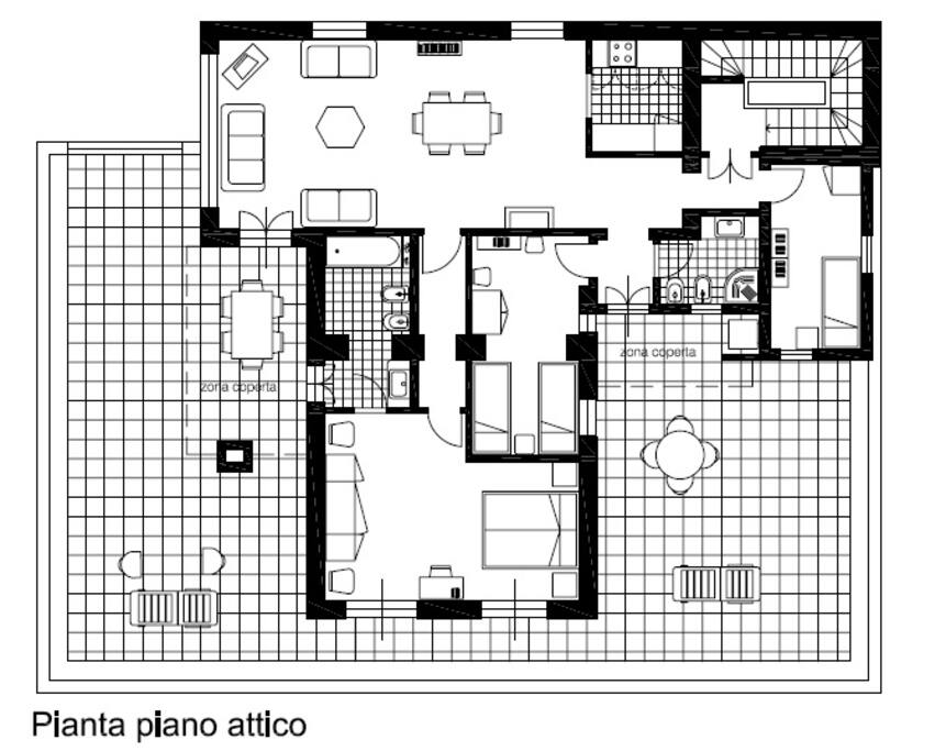 pianta della casa