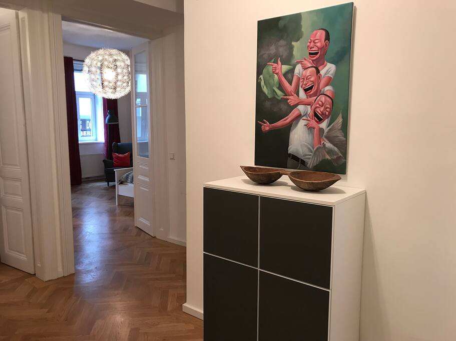 Eingangsbereich Willkommen