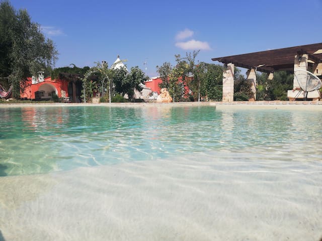 Characteristic trullo close to Ostuni and Beaches