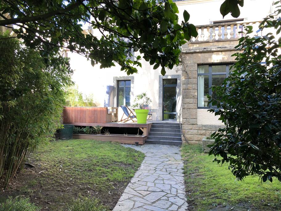 Jardin plein sud