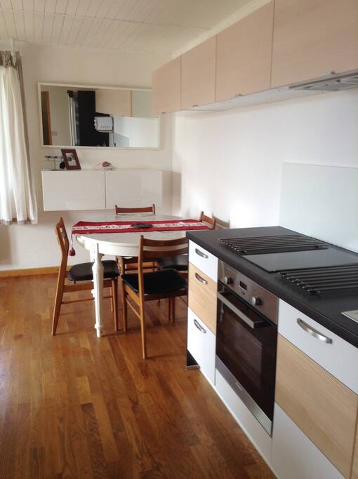Le coin cuisine salle à manger