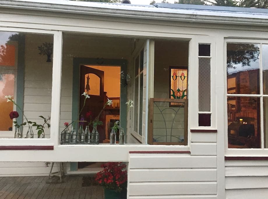 This 1912 wooden cottage is full of character and light