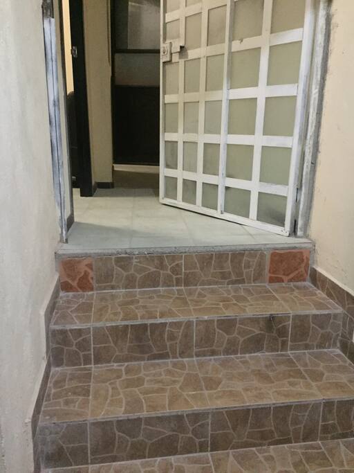 Entrada a los departamentos !!!