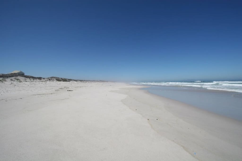 Look left and right, sand forever ...