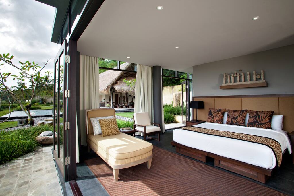 the bedroom