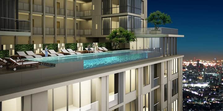 1 Dormitorio En The Cloud Cerca De Cozy Beach. - Pattaya