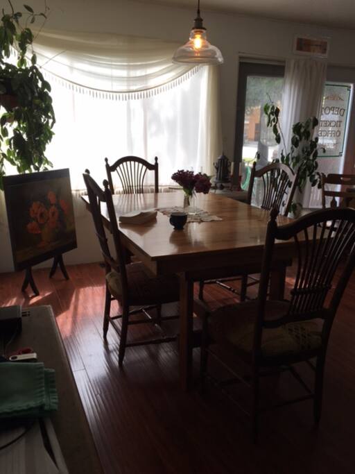 Dinning space.