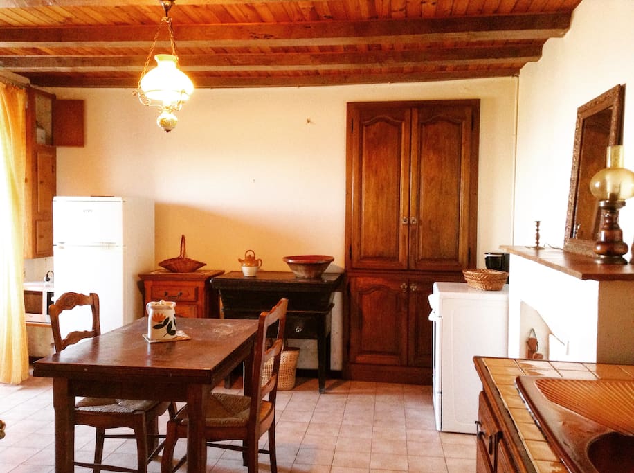 La cuisine authentique rustique
