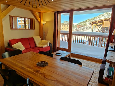 Airbnb performant: Apartment in the heart of the Arc 2000 resort à Bourg Saint Maurice