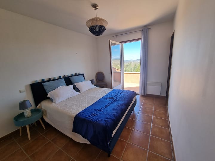 Room 2 upstairs with terrace